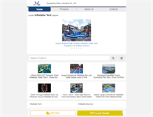 Tablet Screenshot of inflatables-toy.com
